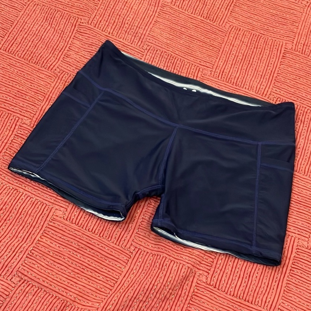 SPF 50+ Blue and White swim boy shorts Swimwear